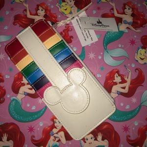 Disney Parks Rainbow Mickey Mouse Wallet
